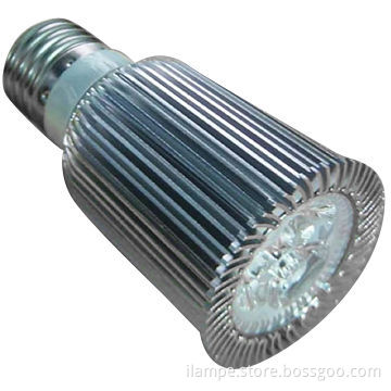 9W Aluminum GU10 LED Spotlight, 500lm Lumen, Replaces 50W Halogen Lamp, TRIAC Dimmable